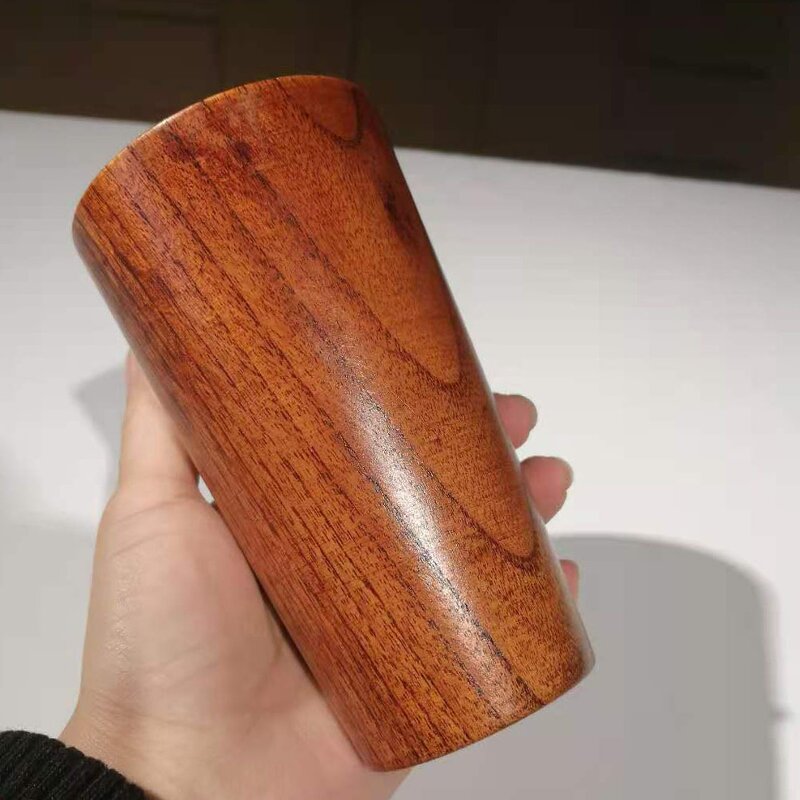 Wooden Coffee Mug Manufacturer - Walnut Acacia Creative Modern Design Handle for Business Gifts