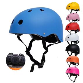 Safety Helmets Manufacturer - Unisex Adjustable ABS with Removable Liner Kids for Skateboard