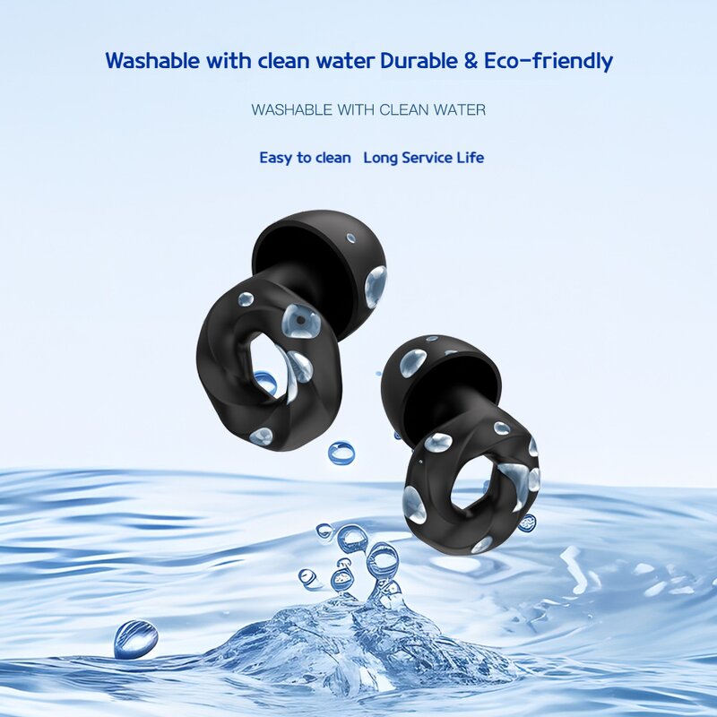 Custom Earplugs Manufacturer - OEM Production Silicone Reusable Noise Cancelling Soft