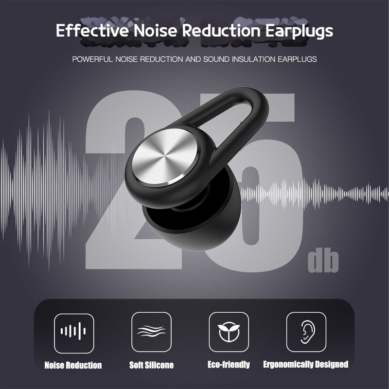 Hearing Protection Earplugs Manufacturer - Custom Logo Reusable Silicone Soft Noise Cancelling