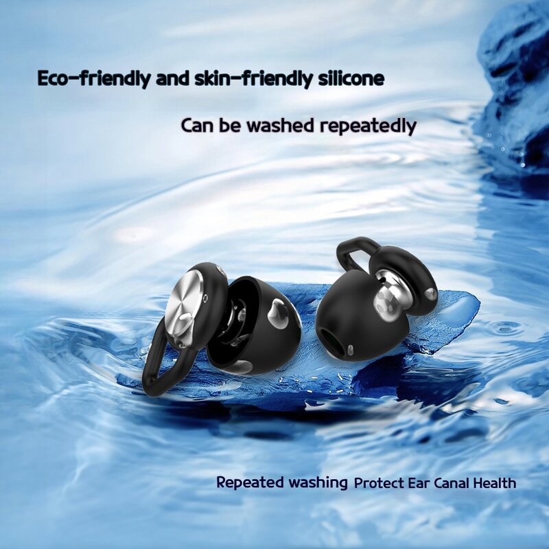 Hearing Protection Earplugs Manufacturer - Custom Logo Reusable Silicone Soft Noise Cancelling