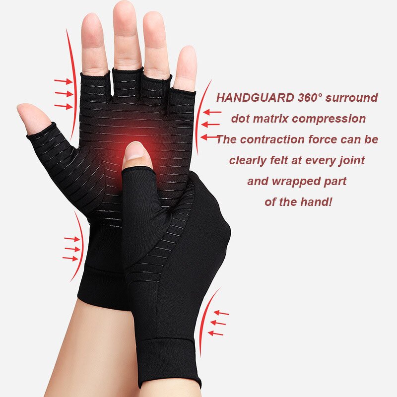 Copper Compression Gloves Manufacturer - 2025 Fast Delivery for Carpal Tunnel Pain Arthritis Men Women