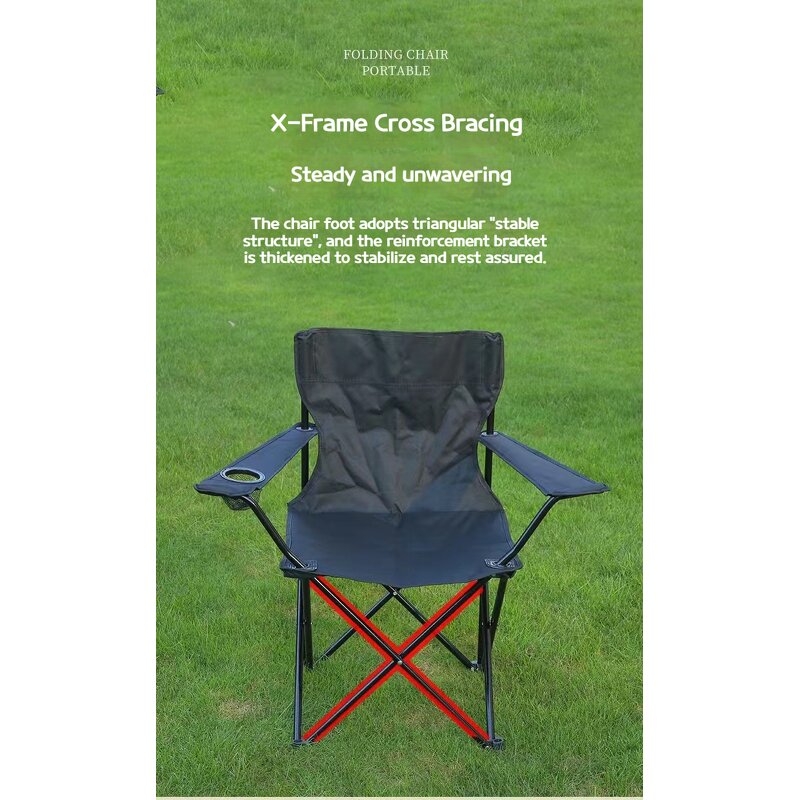 Camping Chair Manufacturer - Oxford Fabric Fishing Outdoor Chair Garden Sitting Recliner