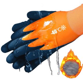 Winter Work Gloves Manufacturer - Custom Thickened Waterproof Thermal for Cold Storage