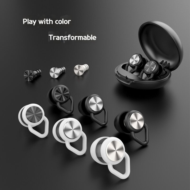 Hearing Protection Earplugs Manufacturer - Custom Logo Reusable Silicone Soft Noise Cancelling