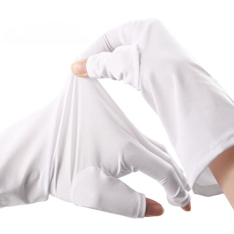 UV Protection Gloves Manufacturer - Anti UV Gel Shield Fingerless for LED Nail Lamp