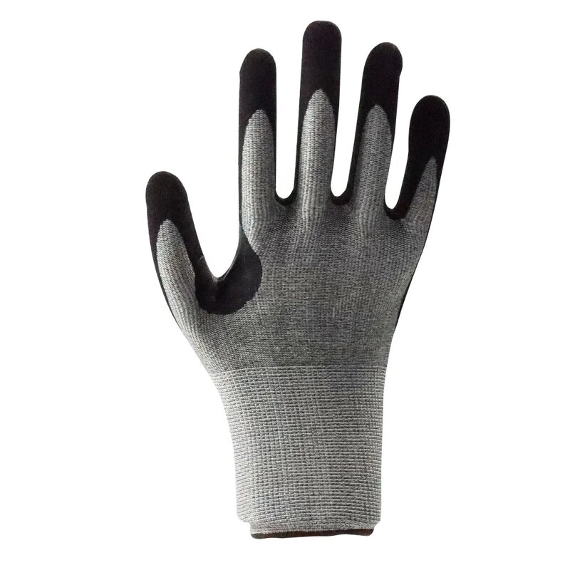 Cut-Resistant Gloves Manufacturer - Wholesale Custom Level 5 Nitrile Tiger Mouth Floral Design