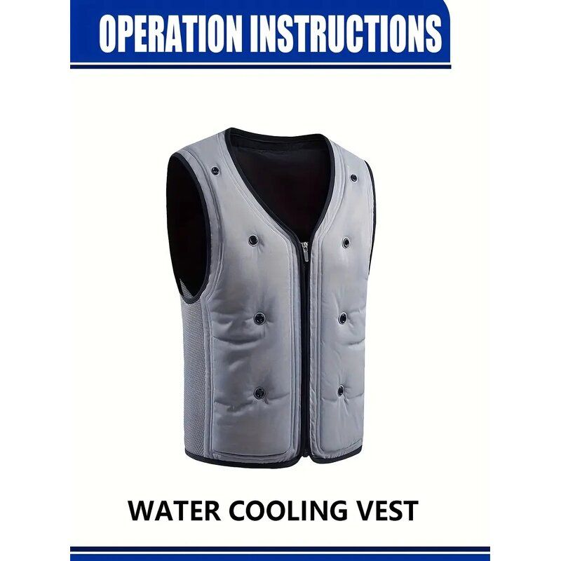 Cooling Vest Manufacturer - New Style Water Evaporation Physical Outdoor Construction