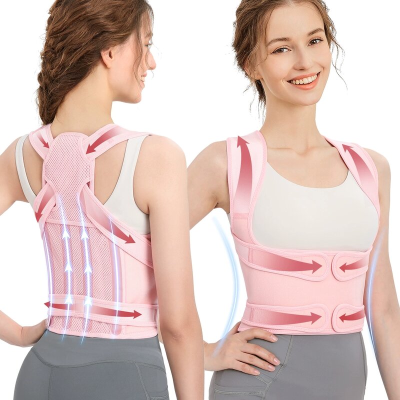 Posture Corrector Manufacturer - Adjustable Invisible Pressurized Strap Unisex Ergonomic Magnetic
