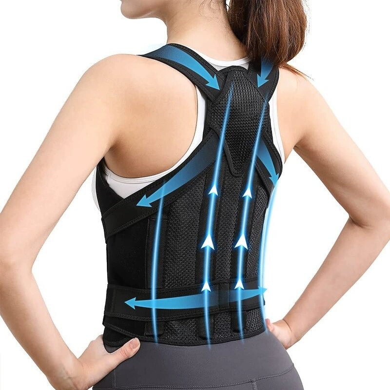 Posture Corrector Manufacturer - Adjustable Invisible Pressurized Strap Unisex Ergonomic Magnetic