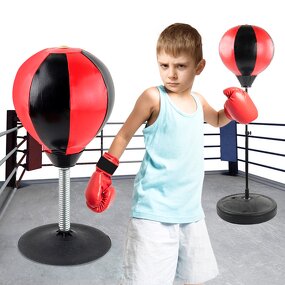 Desktop Punching Ball Kit Manufacturer - Compact Elastic Rebound Design Stress Relief Fitness