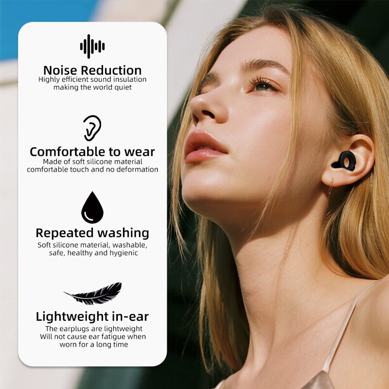 Ear Plugs Manufacturer - Noise Cancelling Silicone Reusable Soft Comfortable Hearing Protection