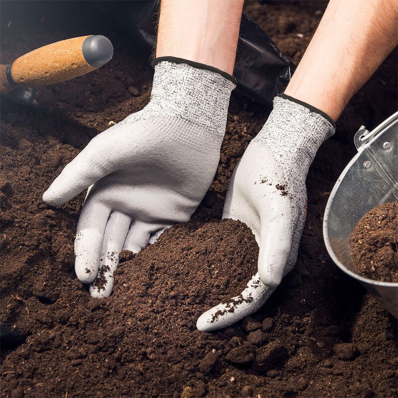 Cut Resistant Gloves Manufacturer - Custom Wholesale With HPPE PU Coated for Construction