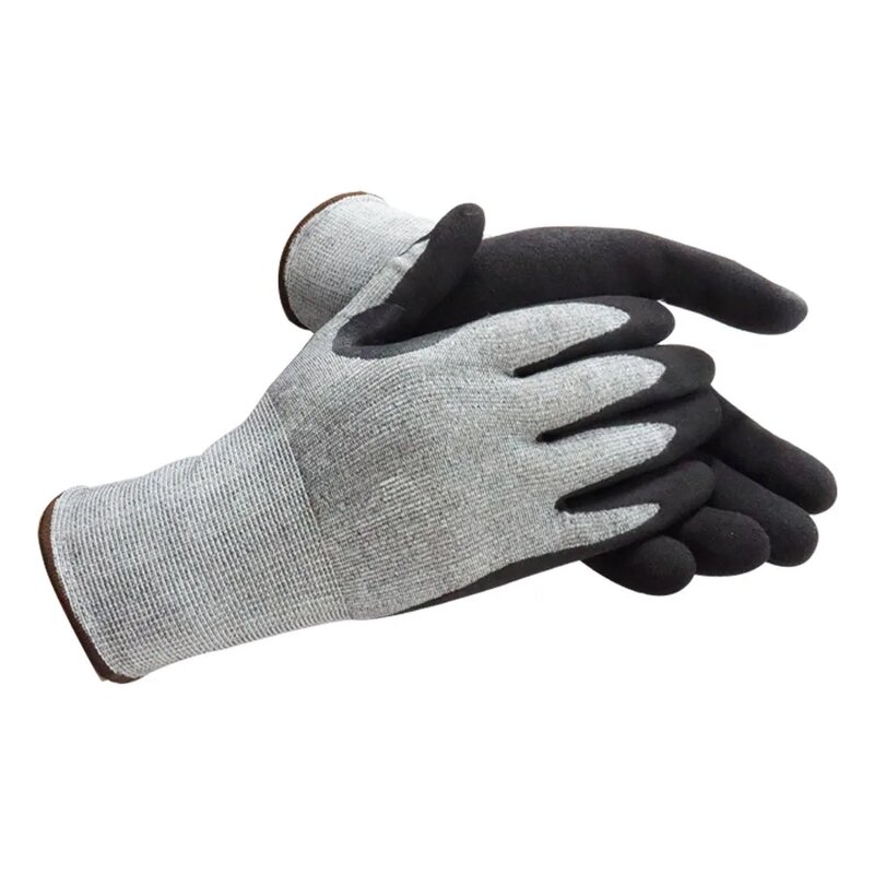 Cut-Resistant Gloves Manufacturer - Wholesale Custom Level 5 Nitrile Tiger Mouth Floral Design