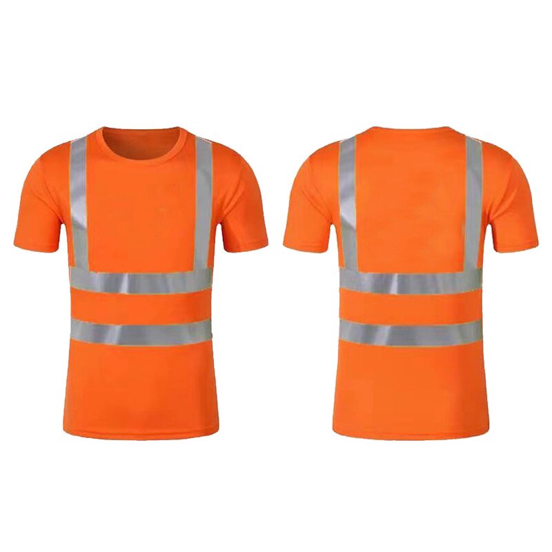 Safety Polo Shirts Manufacturer - Custom Fluorescent Green High Visibility Reflective
