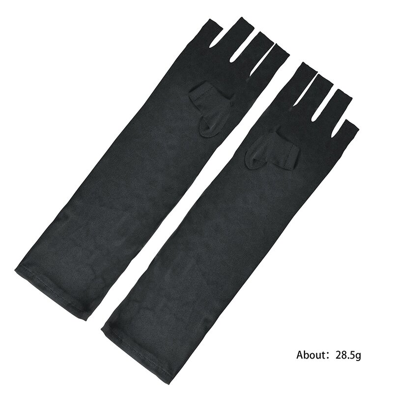 UV Protection Gloves Manufacturer - Anti UV Gel Shield Fingerless for LED Nail Lamp