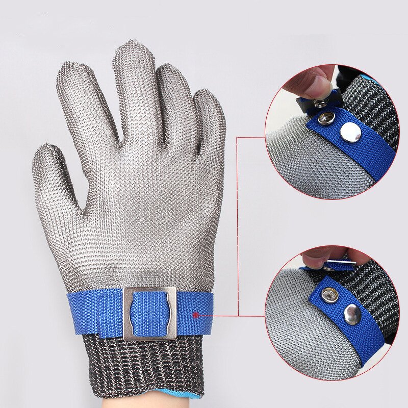 Stainless Steel Gloves Manufacturer - High Quality Wire Metal Mesh Butcher Safety for Cutting