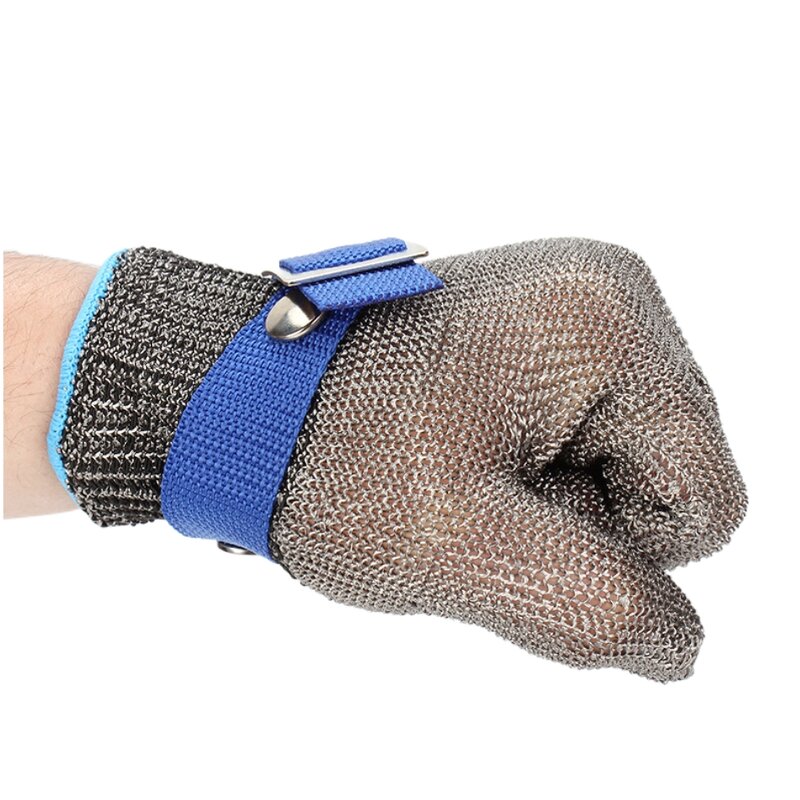 Metal Mesh Gloves Manufacturer - Stainless Steel Wire Chain Oyster Butcher Cut Resistant Safety
