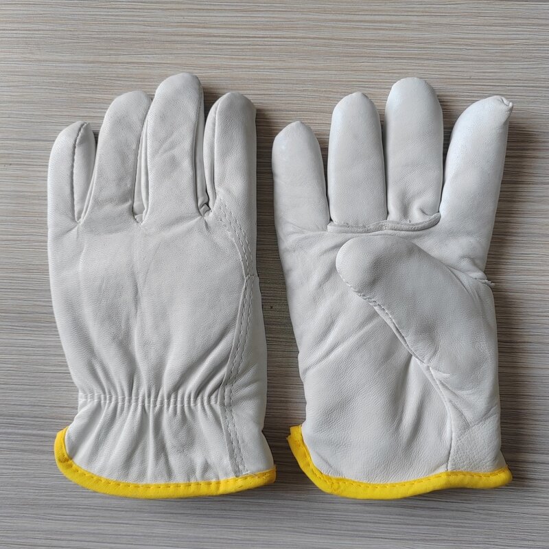 Winter Work Gloves Manufacturer - Cheap Goatskin Leather Warm Driving Construction Industrial