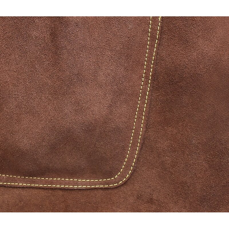 Welding Apron Manufacturer - High Quality Thick Cow Split Leather Anti-scald Flame Resistant