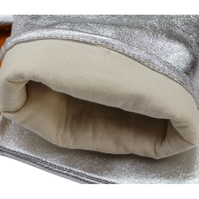 Heat Resistant Gloves Manufacturer - Aluminum Foil Anti-scald Flame for Metallurgy Furnace to 1000°C