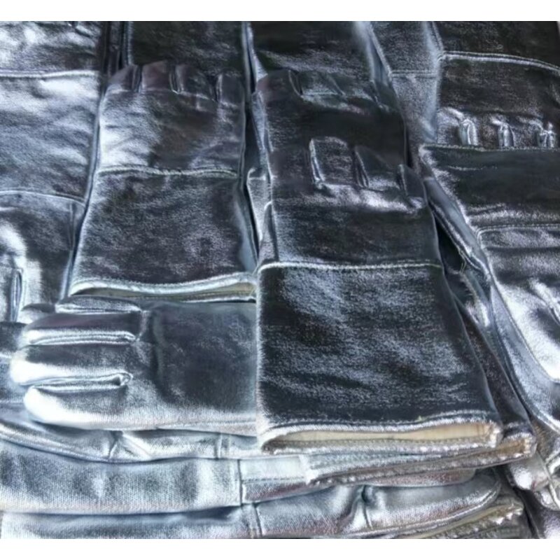 Heat Resistant Gloves Manufacturer - Aluminum Foil Anti-scald Flame for Metallurgy Furnace to 1000°C