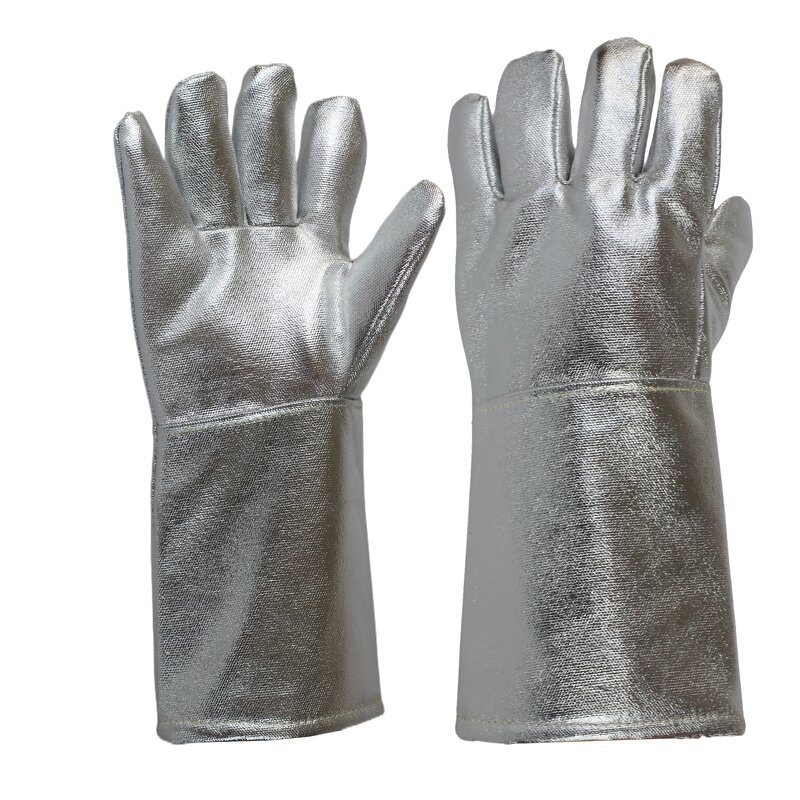 Heat Resistant Gloves Manufacturer - High Temperature Aluminium Foil Firefighting Welding Safety