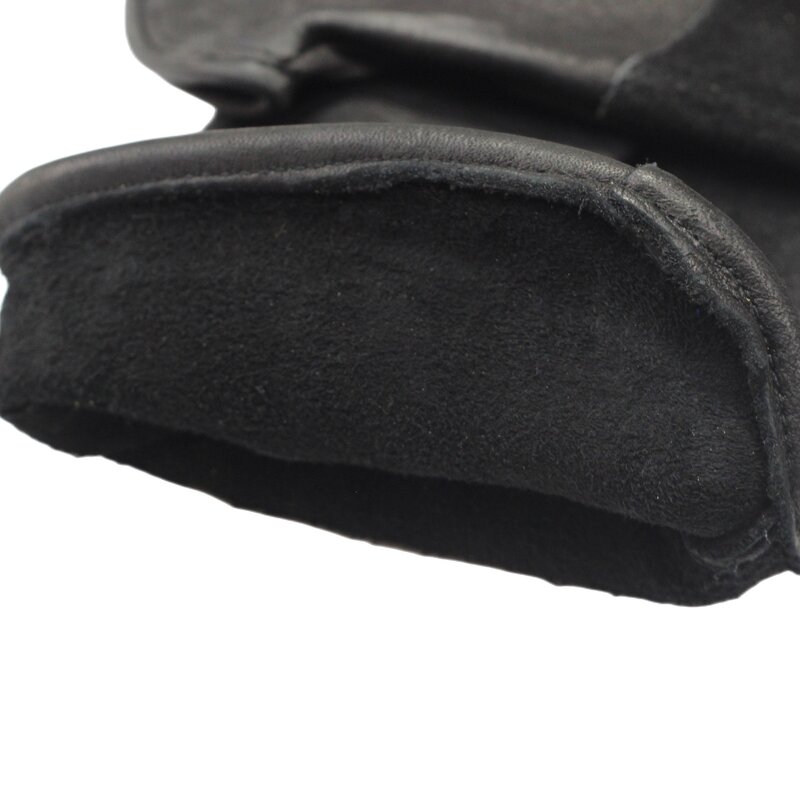Leather Work Gloves Manufacturer - Wholesale Black Grain Cowhide Working Glove