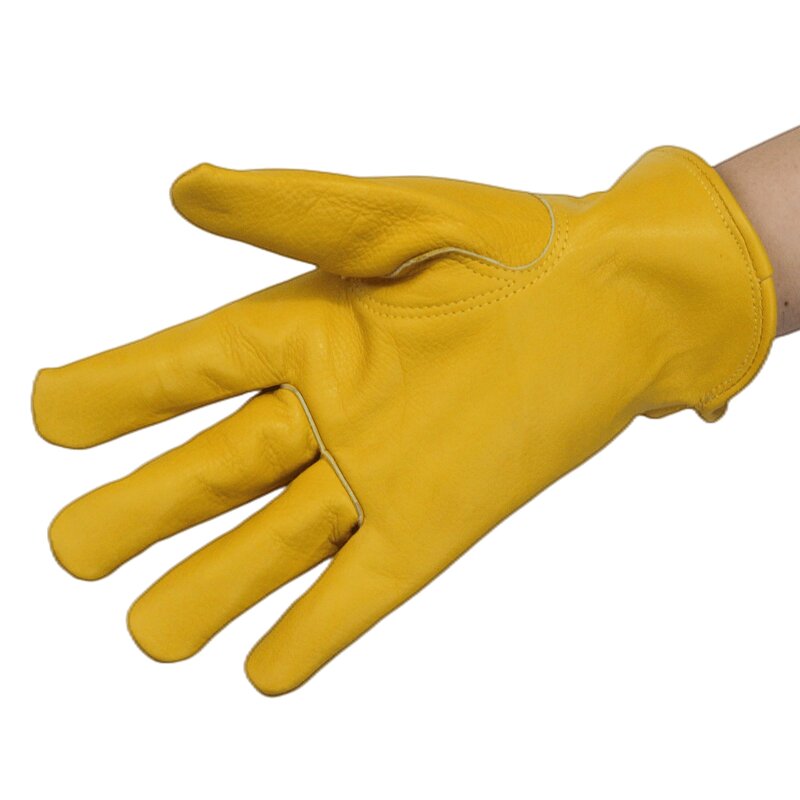 Work Gloves Manufacturer - Wholesale Cow Leather for Gardening Truck Driving Welding