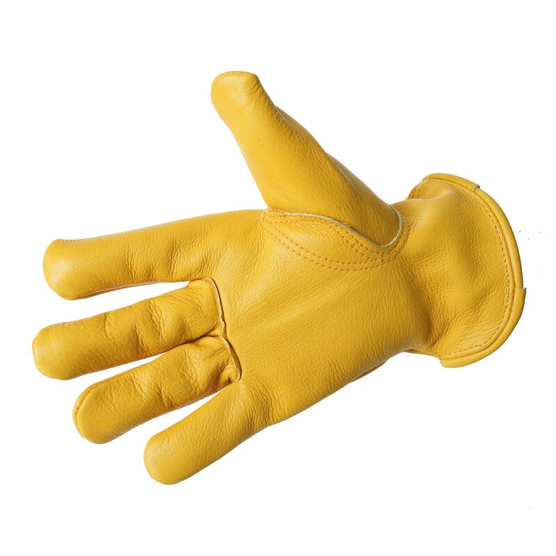 Leather Work Gloves Manufacturer - Customized Cowhide with Logo for Gardening Welding