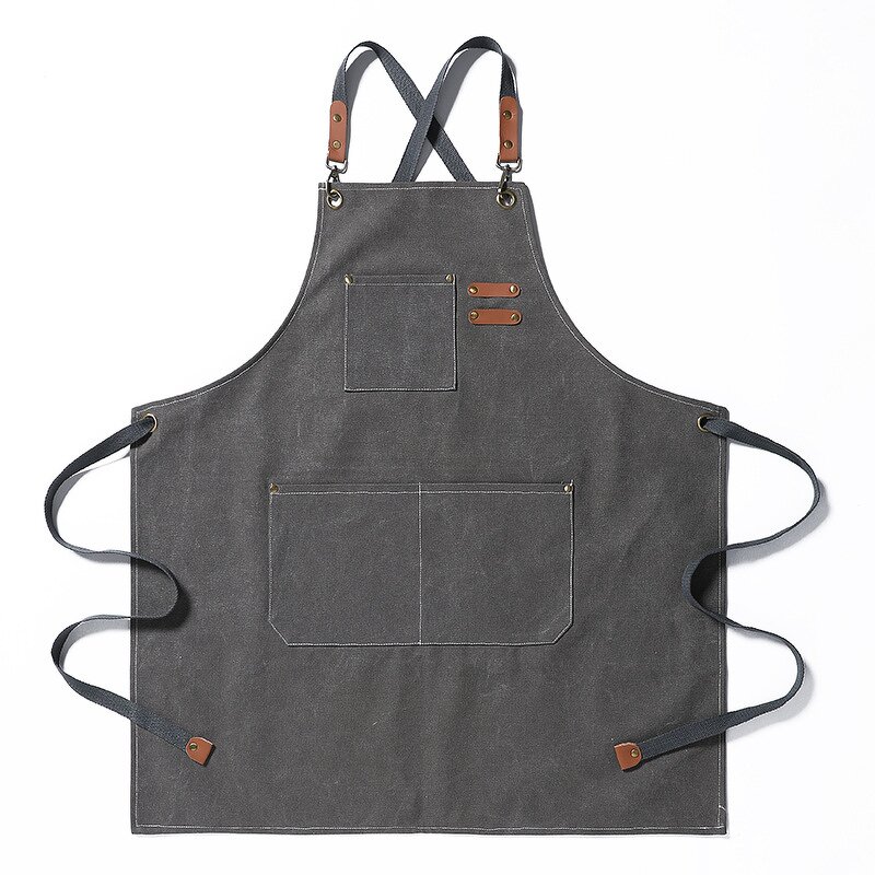 Canvas Work Aprons Manufacturer - Custom BBQ Kitchen Cooking Heavy Duty Woodworking Gardening