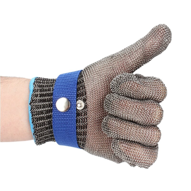 Metal Mesh Gloves Manufacturer - Stainless Steel Wire Chain Oyster Butcher Cut Resistant Safety