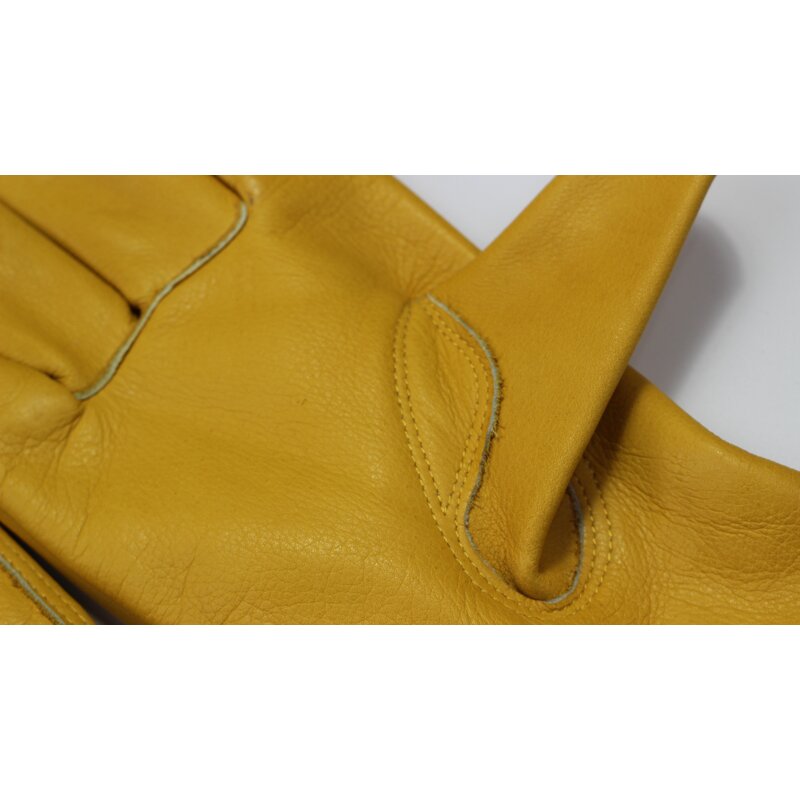 Leather Work Gloves Manufacturer - Wholesale Black Grain Cowhide Working Glove