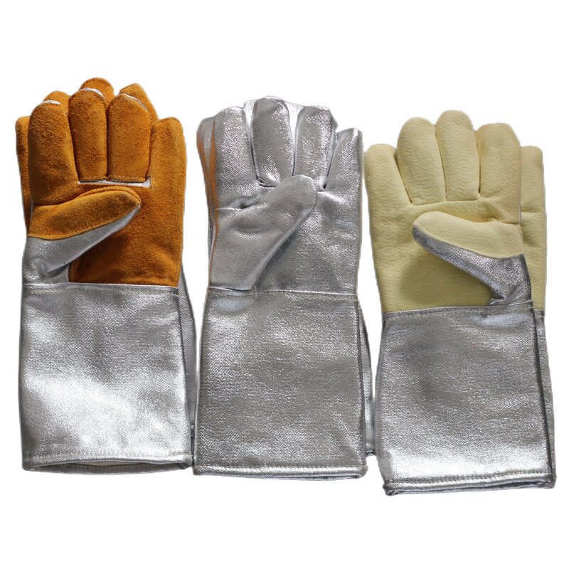Aluminum Welding Gloves Manufacturer - Heat Resistant for Industrial Work Fire Resistant Leather