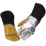 Heat Resistant Gloves Manufacturer - Aluminum Foil Anti-scald Flame for Metallurgy Furnace to 1000°C