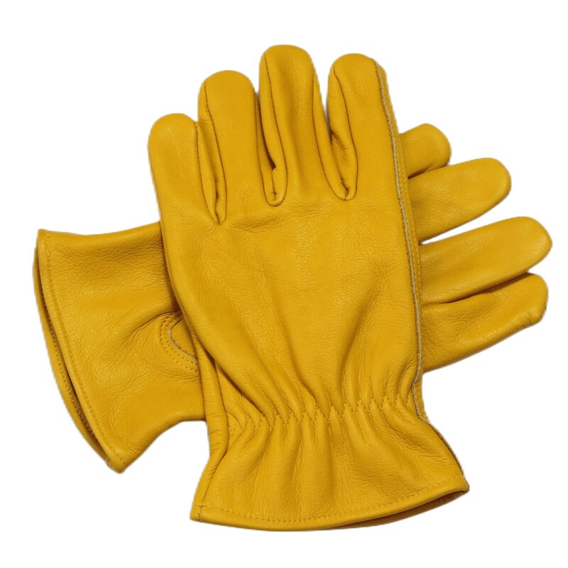 Leather Work Gloves Manufacturer - Cowhide Multifunction for Truck Warehouse Garden Farm