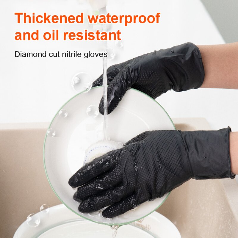 Nitrile Gloves Manufacturer - Heavy Duty Masonry Textured Automotive Mechanical