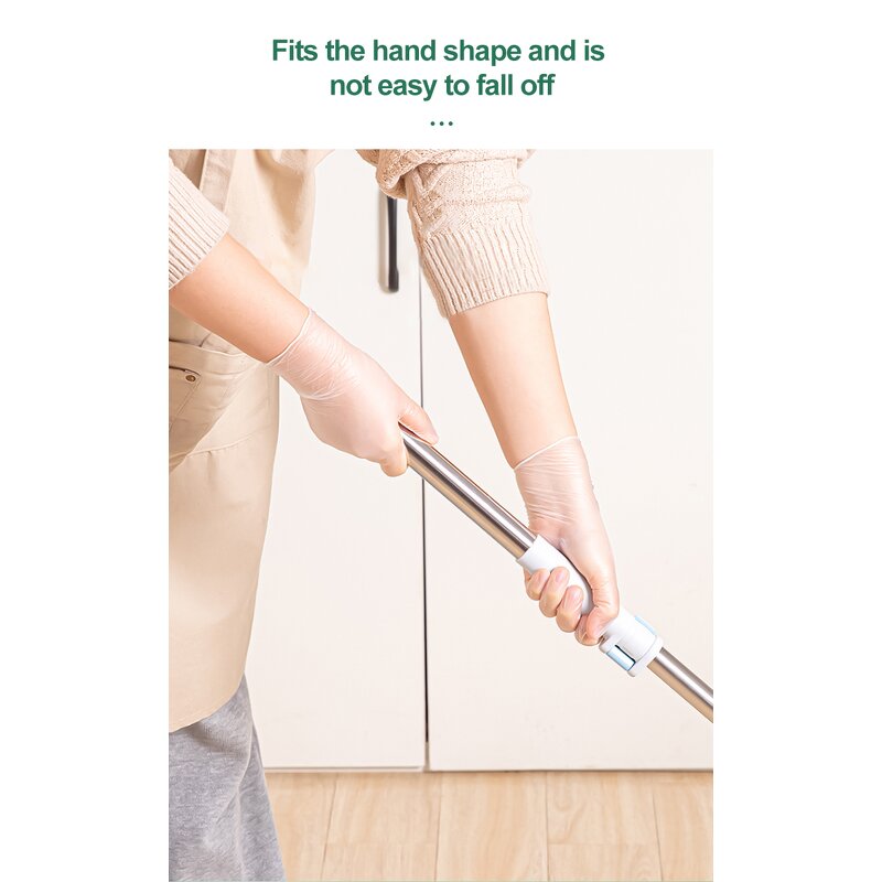 PVC Gloves Factory - Clear Disposable Powder Free for Food Service Vinyl