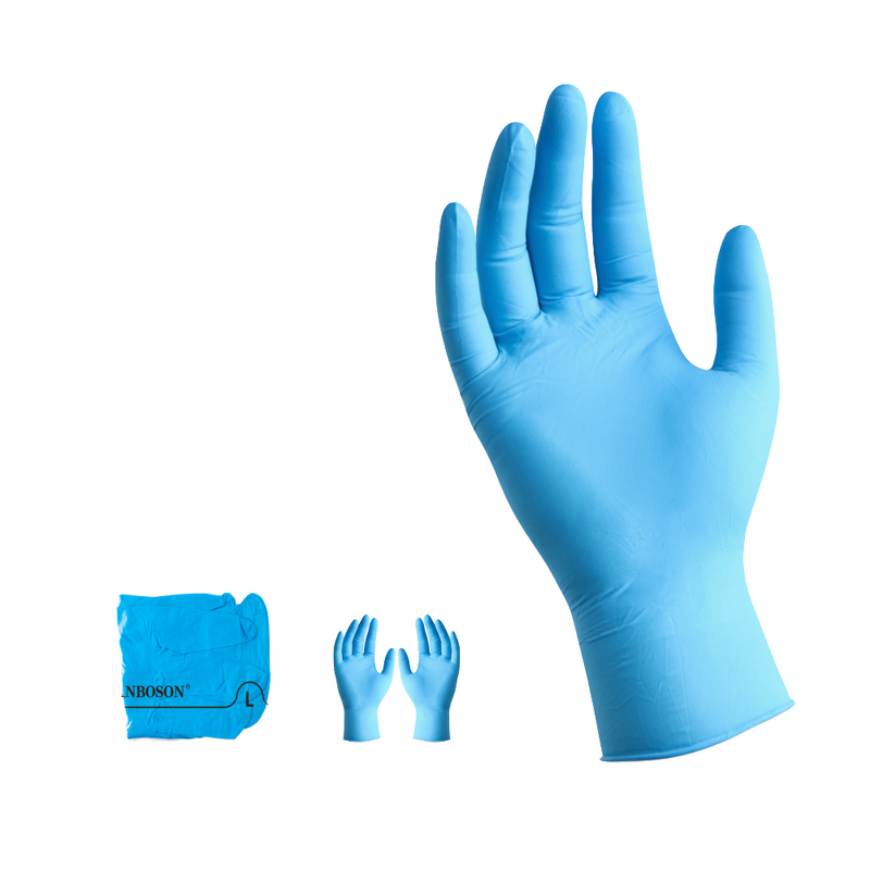 Nitrile Gloves Factory - Food Grade Blue Powder-Free Waterproof for Catering