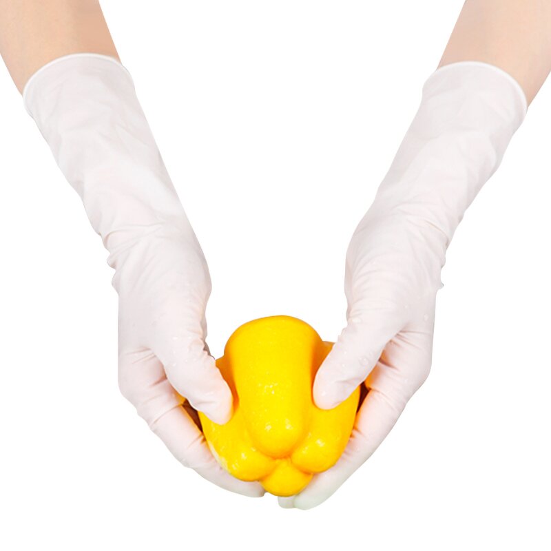 Nitrile Gloves Manufacturer - 12 Inch Long Cuff XL Nitrile Vinyl Blend Color