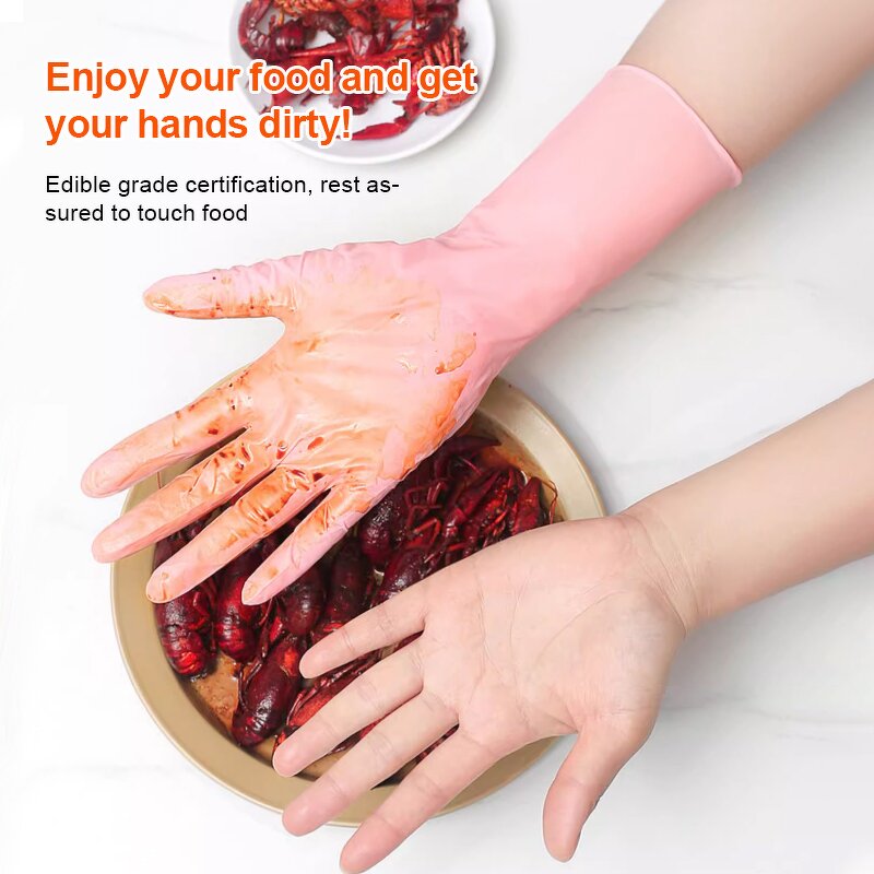 Nitrile Gloves Factory - 12 Inch Protective with Nylon Lining Tear Resistant