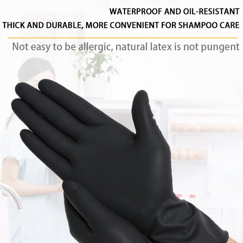 Latex Gloves Manufacturer - High Quality Thickened for Beauty Salons Food