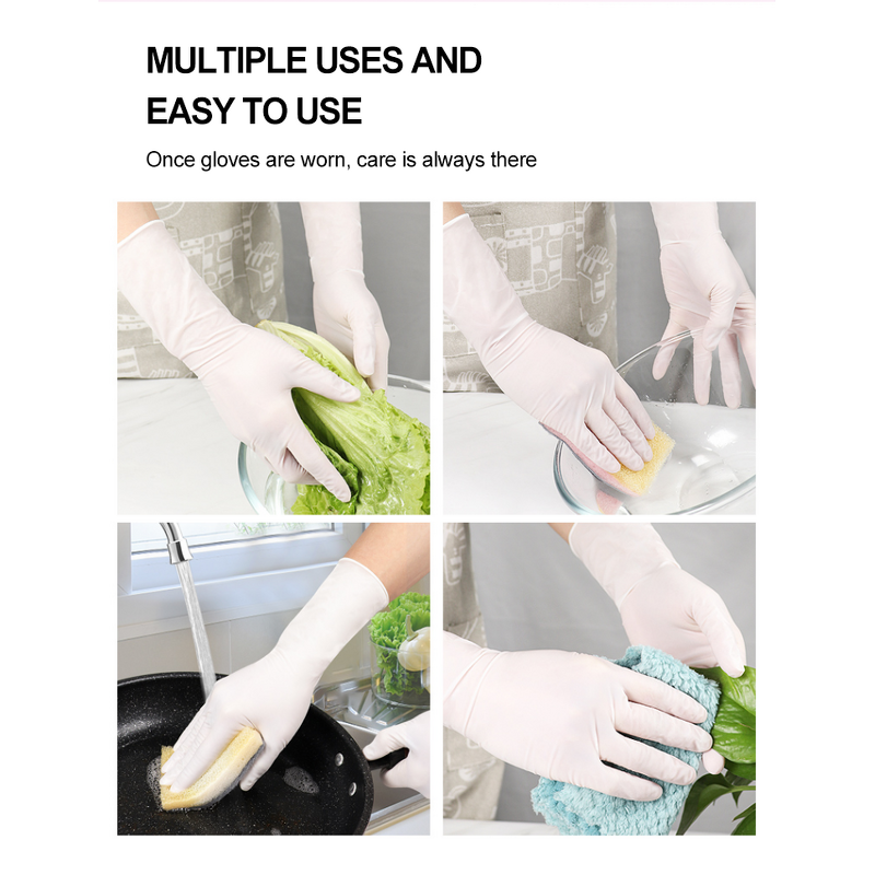 White Gloves Factory - Thickened Long Hotel Catering Protective Beauty Salon