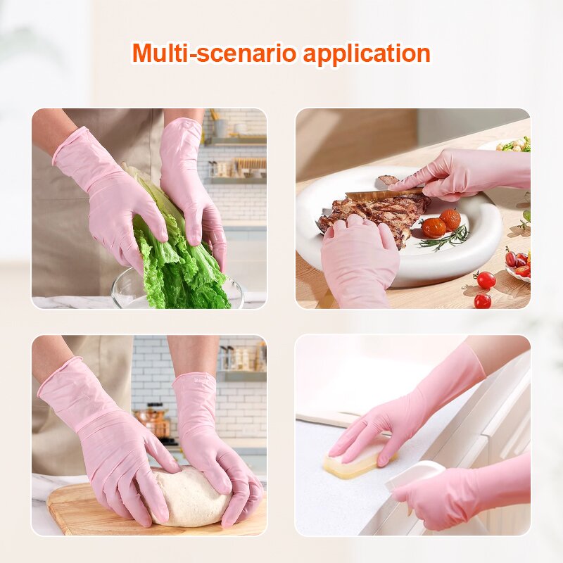 Nitrile Gloves Factory - 12 Inch Long Powder Free Latex Free Logo Custom