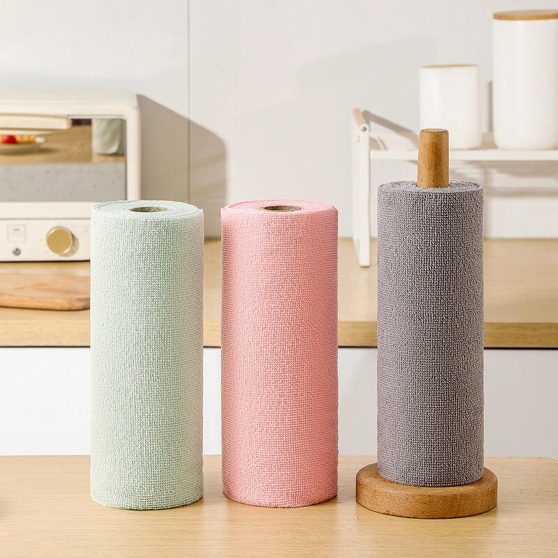 Cleaning Wipes Manufacturer - High Quality Nonwoven Plain Pattern Dry with Logo