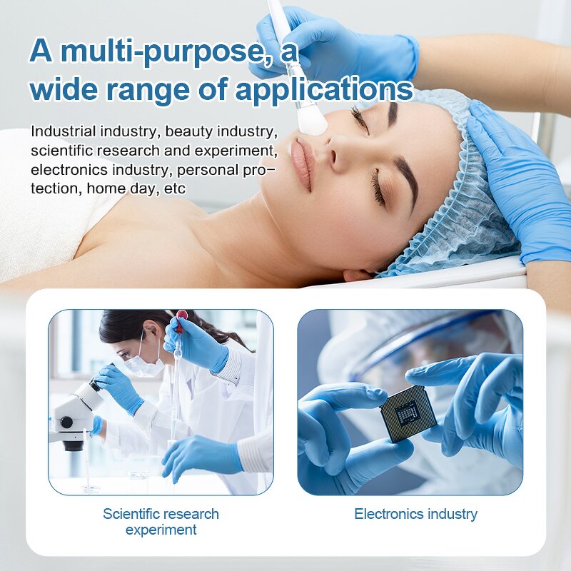 Nitrile Gloves Manufacturer - Examination 100 PCS Box Blue Powder Free