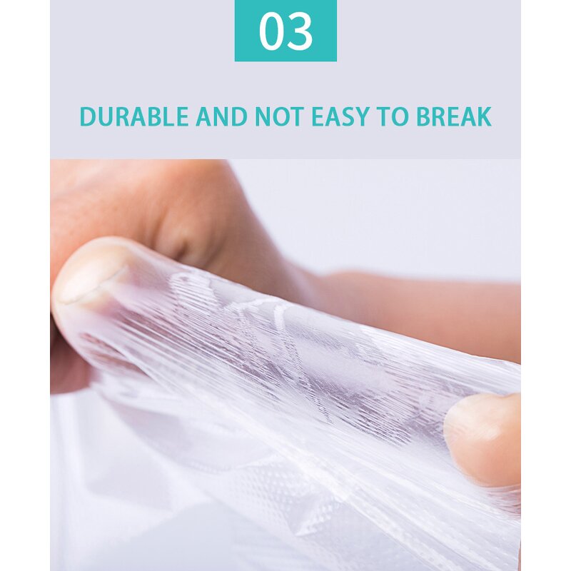 PE Gloves Manufacturer - Plastic HDPE Disposable Food Handling Box Transparent