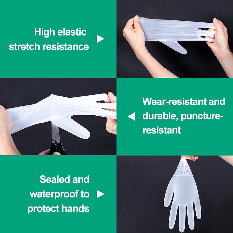 Vinyl Glovees Manufacturer - Wholesale Powder Free Disposable Waterproof Transparent
