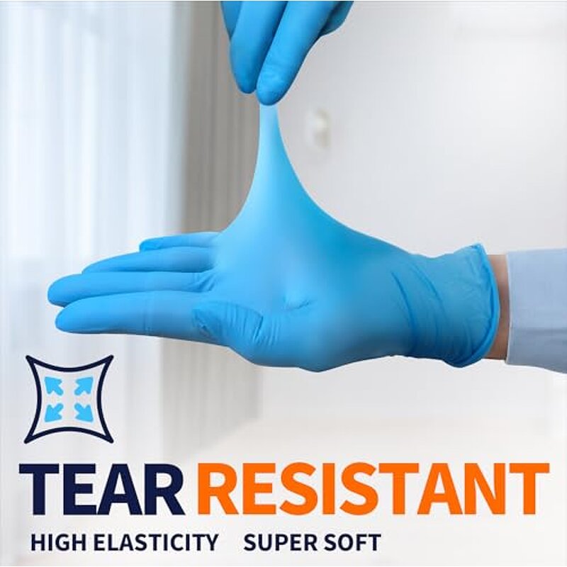 Nitrile Gloves Manufacturer - Medical Powder Free Blue Disposable Hand