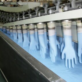 Nitrile Gloves Manufacturer - Ambidextrous Anti-Static 12 Inch Cuff Textured